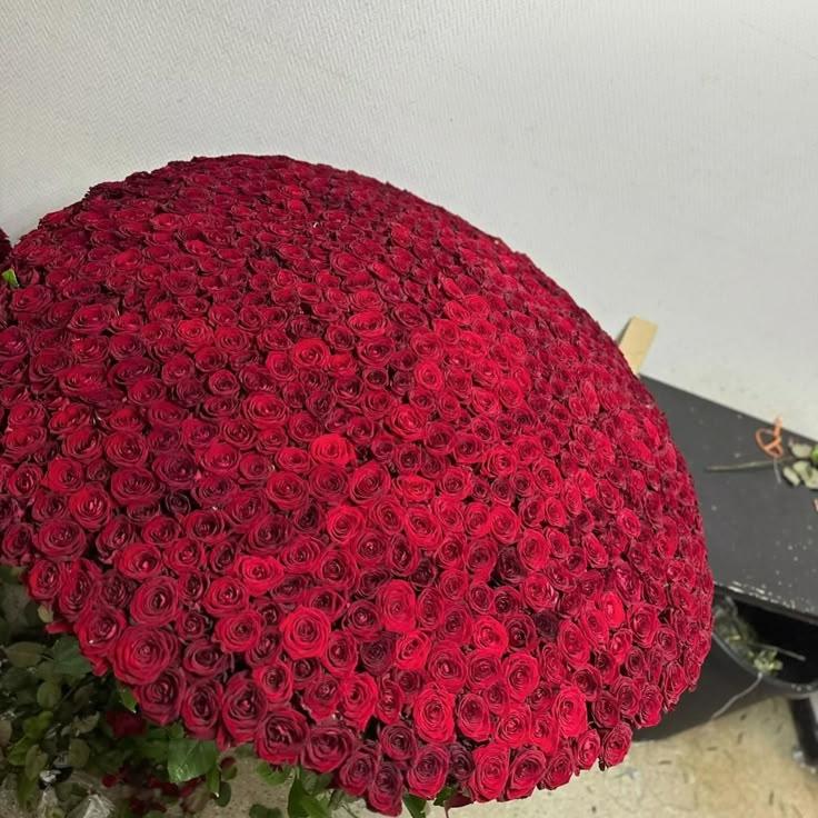 Ember Stone Haven workshop space where corporate flower arrangements are designed and prepared for business delivery